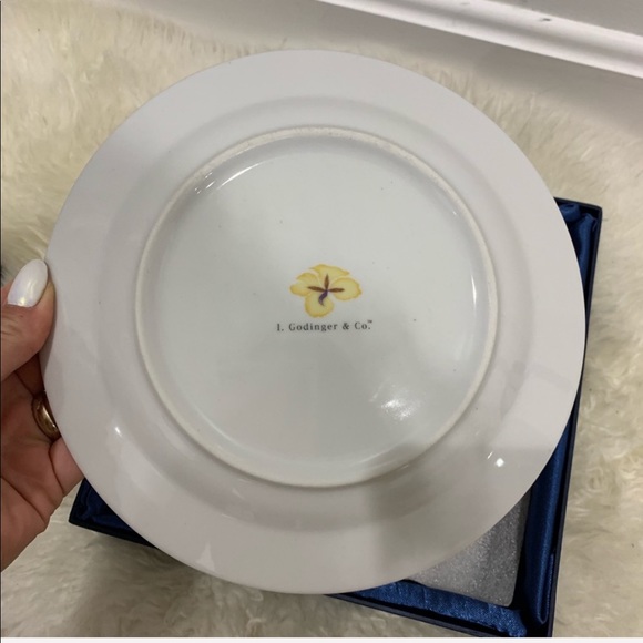i.godinger & co Tivoli s/4 dessert plates NWT - Picture 3 of 8